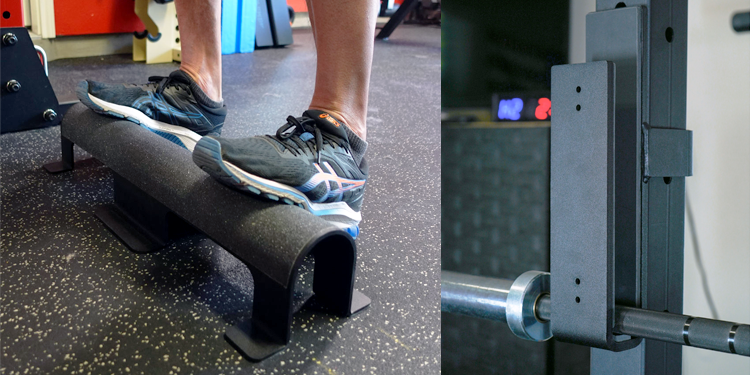 U4CFITNESS カーフレイズ U-Cups® 簡易スミスマシン スミスマシン・カーフレイズ（ステップ使用）: エクササイズガイド